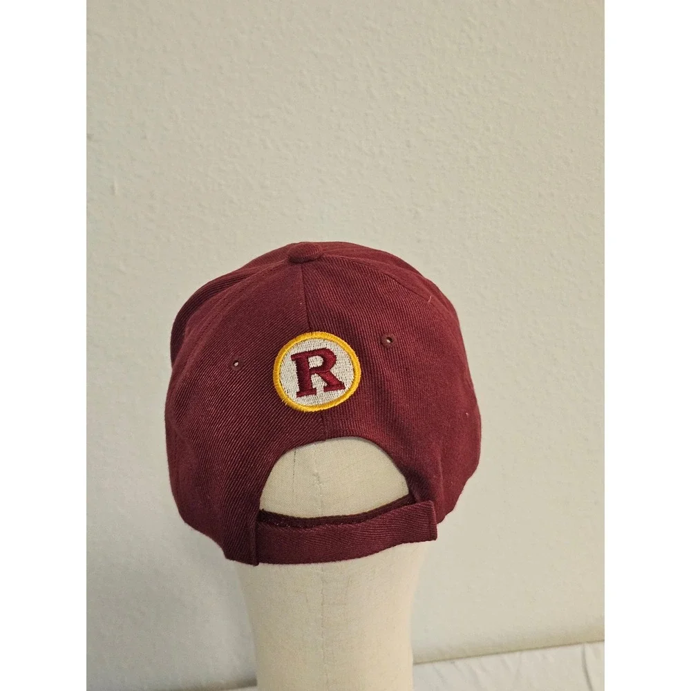 Golden Lion Washington DC R Logo Baseball Cap Hat Burgundy OSFA Acrylic